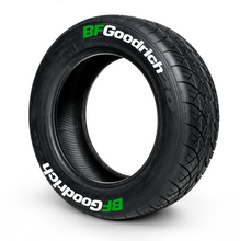 Load image into Gallery viewer, BFGoodrich ( 8x Rubber Decals, Adhesive &amp; Instructions Included )