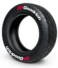 Load image into Gallery viewer, BFGoodrich ( 8x Rubber Decals, Adhesive &amp; Instructions Included )