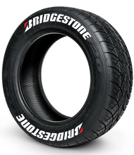 Load image into Gallery viewer, Bridgestone ( 8x Rubber Decals, Adhesive &amp; Instructions Included )