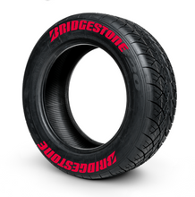 Load image into Gallery viewer, Bridgestone ( 8x Rubber Decals, Adhesive &amp; Instructions Included )