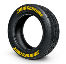 Load image into Gallery viewer, Bridgestone ( 8x Rubber Decals, Adhesive &amp; Instructions Included )