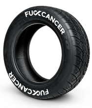 Load image into Gallery viewer, F-ck Cancer ( 8x Rubber Decals, Adhesive &amp; Instructions Included )