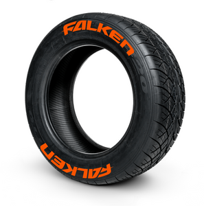 Falken ( 8x Rubber Decals, Adhesive & Instructions Included )