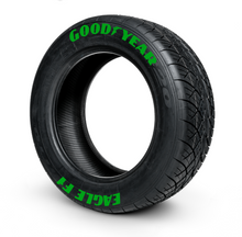 Load image into Gallery viewer, Goodyear Eagle F1 ( 8x Rubber Decals, Adhesive &amp; Instructions Included )