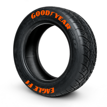 Load image into Gallery viewer, Goodyear Eagle F1 ( 8x Rubber Decals, Adhesive &amp; Instructions Included )