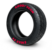 Load image into Gallery viewer, Goodyear Eagle F1 ( 8x Rubber Decals, Adhesive &amp; Instructions Included )