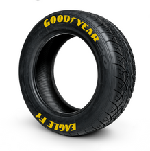 Load image into Gallery viewer, Goodyear Eagle F1 ( 8x Rubber Decals, Adhesive &amp; Instructions Included )