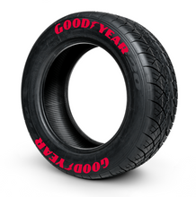 Load image into Gallery viewer, Goodyear ( 8x Rubber Decals, Adhesive &amp; Instructions Included )