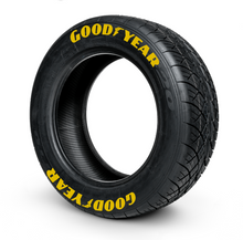 Load image into Gallery viewer, Goodyear ( 8x Rubber Decals, Adhesive &amp; Instructions Included )