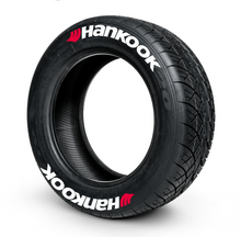 Load image into Gallery viewer, Hankook ( 8x Rubber Decals, Adhesive &amp; Instructions Included )