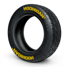 Load image into Gallery viewer, Hoonigan ( 8x Rubber Decals, Adhesive &amp; Instructions Included )