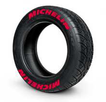 Load image into Gallery viewer, Michelin ( 8x Rubber Decals, Adhesive &amp; Instructions Included )