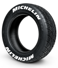 Load image into Gallery viewer, Michelin ( 8x Rubber Decals, Adhesive &amp; Instructions Included )