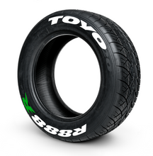 Load image into Gallery viewer, Toyo R888 R ( 8x Rubber Decals, Adhesive &amp; Instructions Included )