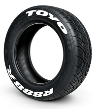 Load image into Gallery viewer, Toyo R888 R ( 8x Rubber Decals, Adhesive &amp; Instructions Included )