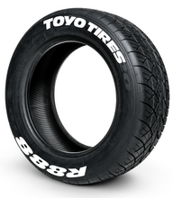 Load image into Gallery viewer, Toyo Tires R888 ( 8x Rubber Decals, Adhesive &amp; Instructions Included )