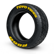 Load image into Gallery viewer, Toyo Tires R888 ( 8x Rubber Decals, Adhesive &amp; Instructions Included )